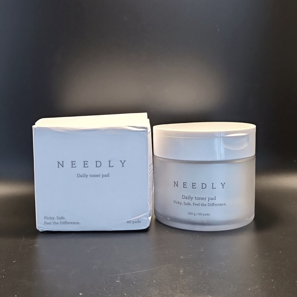 NEEDLY daily toner pad 60 sheets/New in box sealed- Korean Skincare- exp 10/26**
